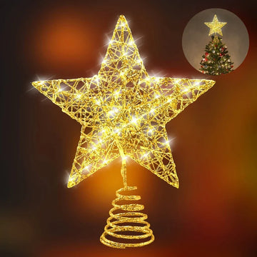 LED Christmas Tree Topper Star